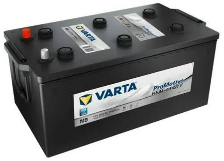 Акумулятор вантажний 220Ah-12v VARTA PM Black (N5) (518х276х242), полярність зворотна (3), EN1150